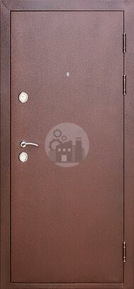 стальная дверь для дачи с антивандальным покрытием-ДВ-867