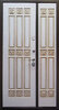 миниатюра двустворчатая элитная дверь, отделка мдф - внутренняя часть двери ДВ-551