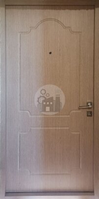 антивандальная дверь с внутренней отделкой мдф пвх - внутренняя часть двери ДВ-1366