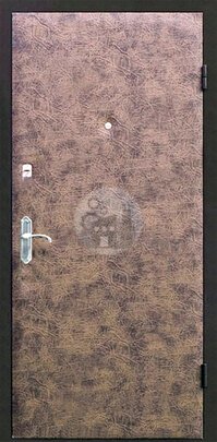 Металлическая дверь в квартиру, отделка искусственная кожа-ДВ-778